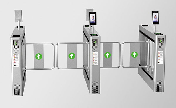 通道閘（zhá）RG205雙通道不鏽鋼擺臂